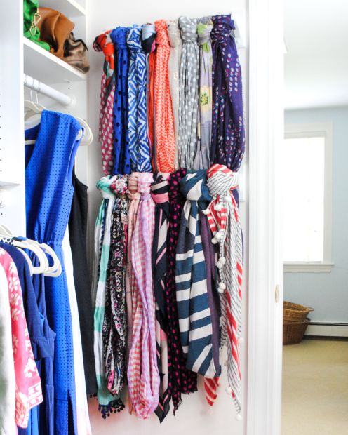 organize your wardrobe, over the door rack